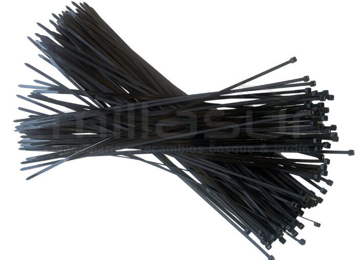 PACK DE 100 BRIDAS DE PLASTICO 450 x 4.8