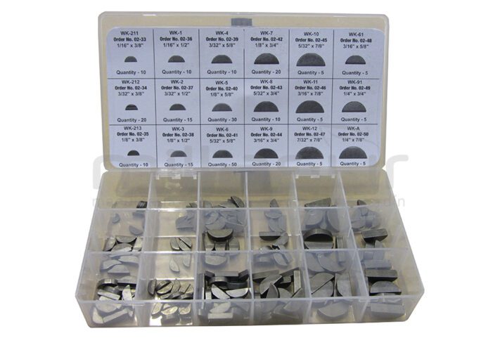 CAJA CHAVETAS 250 PIEZAS