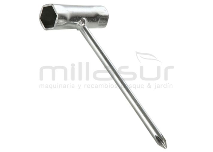 LLAVE DE BUJIAS 13-19 X 80 X 180 ESTRELLA