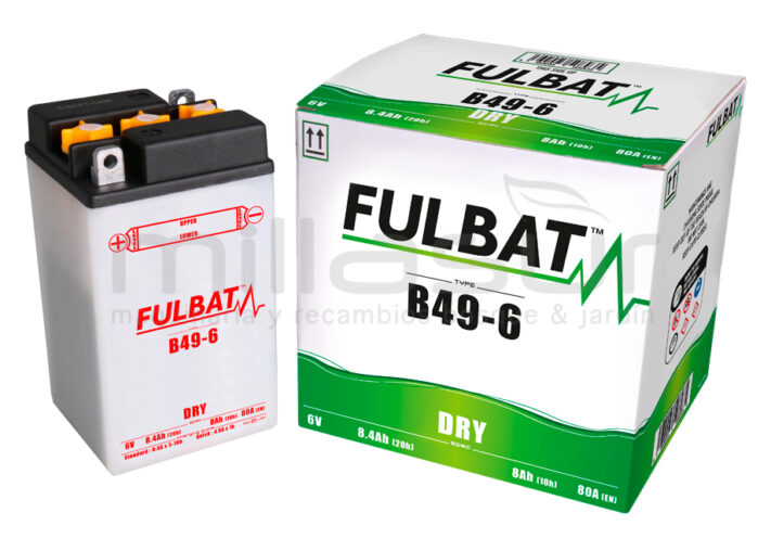 BATERIA 6V B49-6 ACIDO 8 Ah (91 x 83 x 160) -DER.
