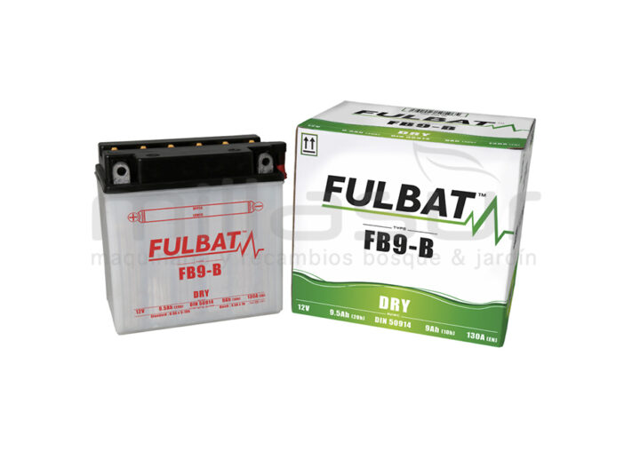 BATERIA MOTO FB9-B ACIDO 9.5Ah (135 X 75 X 139) -DER    ( TC 62 )