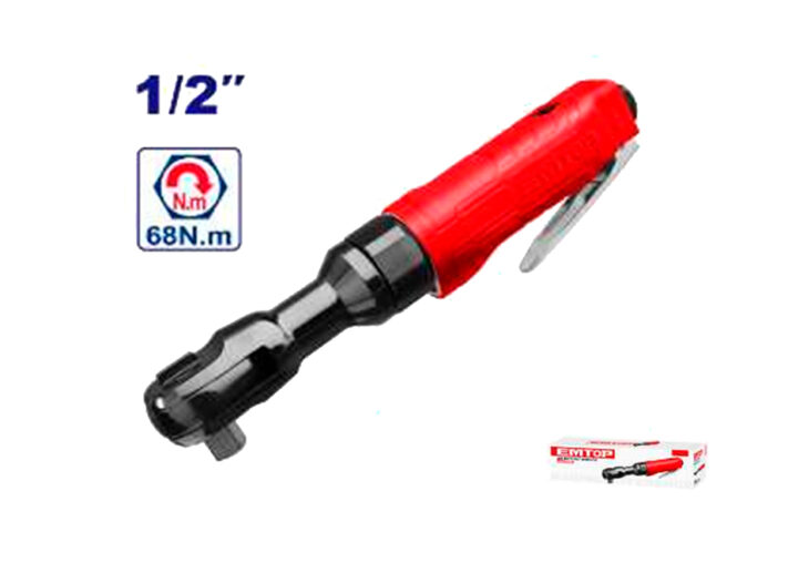 LLAVE DE CARRACA NEUMÁTICA 1/2" (12mm) 68Nm EMTOP