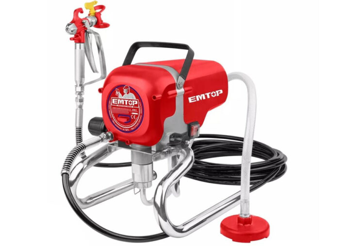 PULVERIZADOR DE PINTURA " AIRLESS " 1200W 1600ML/M EMTOP