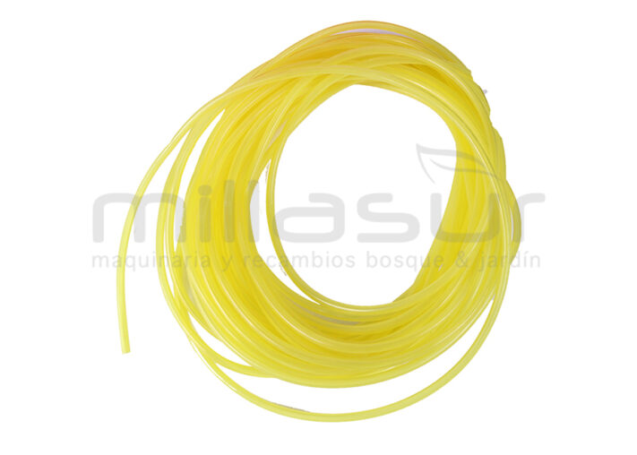 TUBO GASOLINA AMARILLO ECO (int. 3,2 - ext. 6,4) 15 m