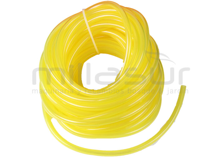 TUBO GASOLINA AMARILLO ECO (int. 6,4 - ext. 9,6) 15 m